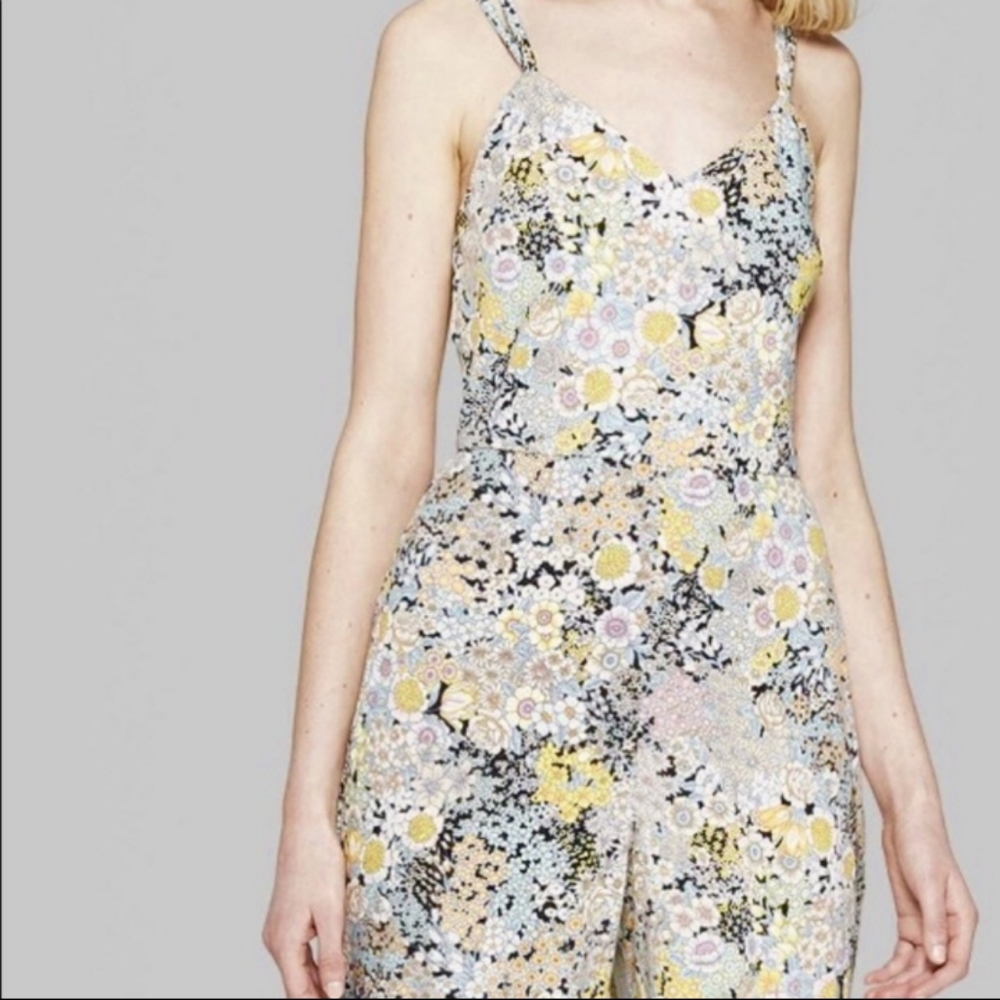 IN SEARCH OF! Wild Fable Floral MulticolorJumpsuit